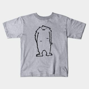 Hairy Monster Kids T-Shirt